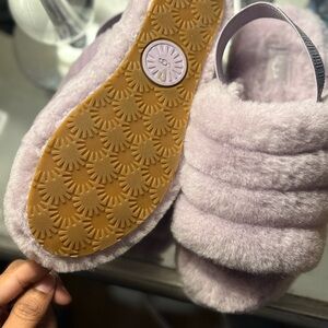 UGG Lavender Rhinestone Slippers